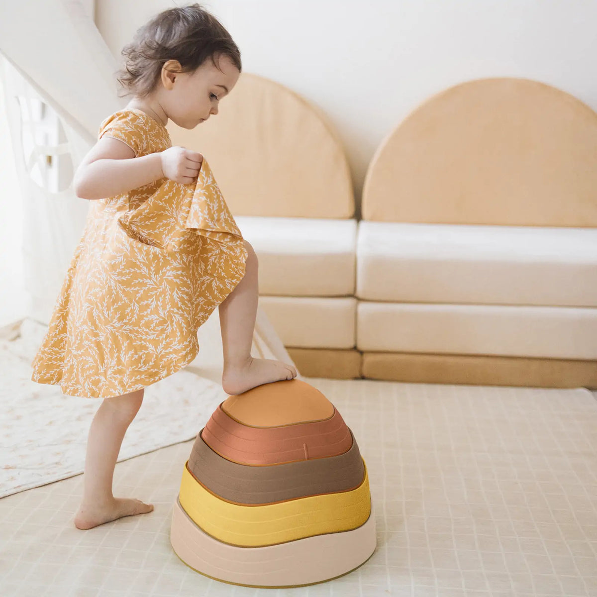 Tiny Land® Stepping Stones - Sunset Hues - Tiny Land INC