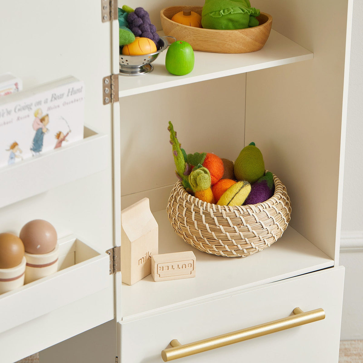 Tiny Land® Cabinet Play Fridge - Tiny Land INC