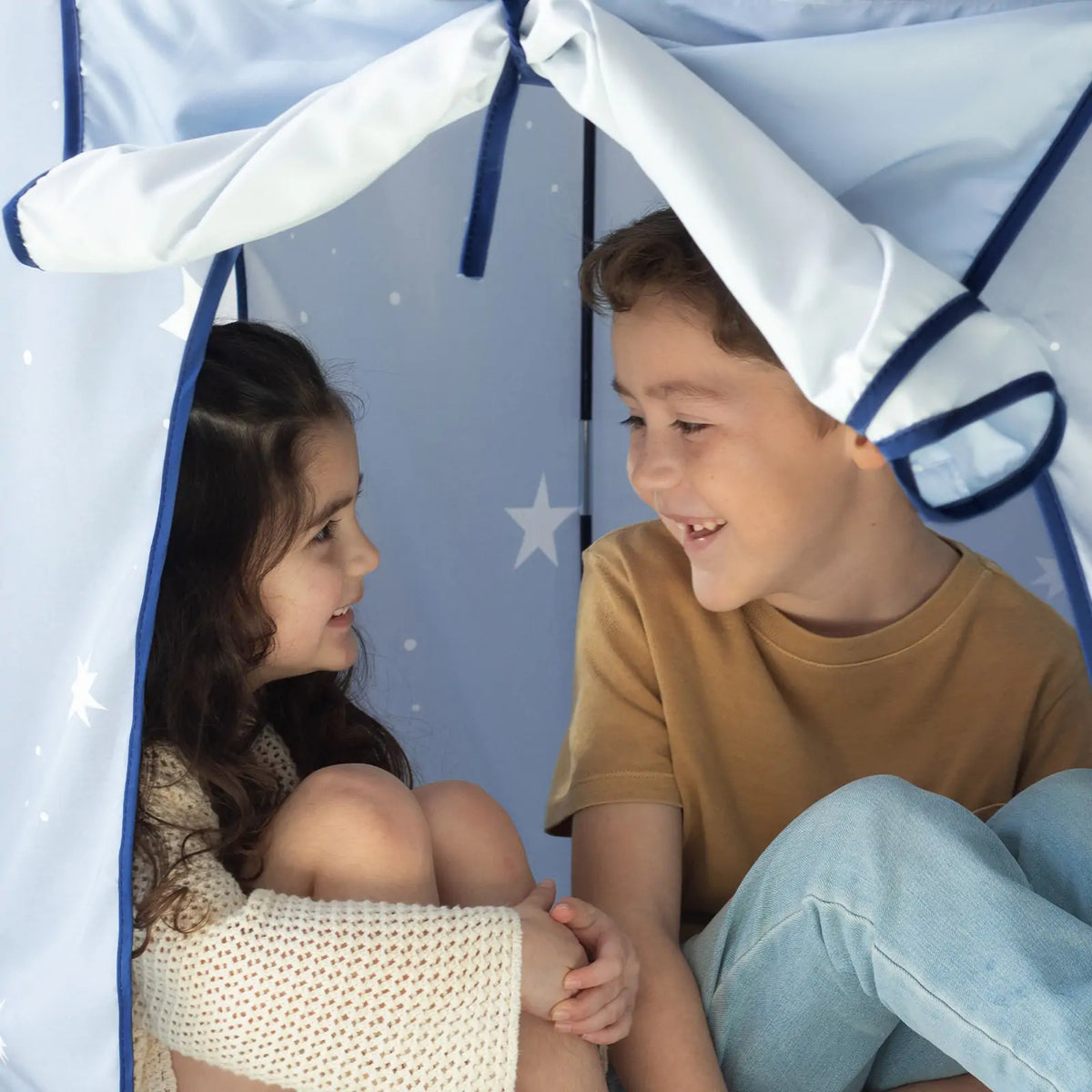 Tiny Land® Starry Blue Play Tent - Tiny Land INC