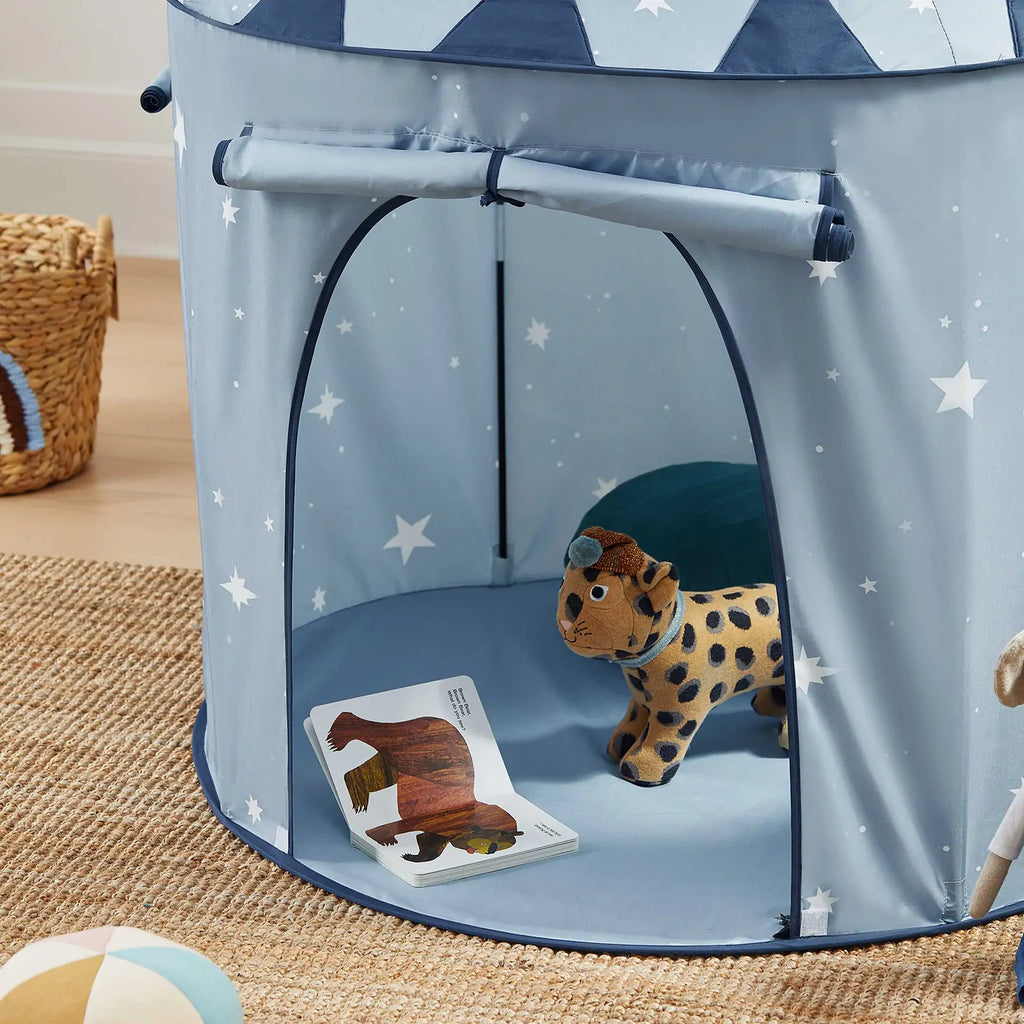 Tiny Land® Starry Blue Play Tent - Tiny Land INC