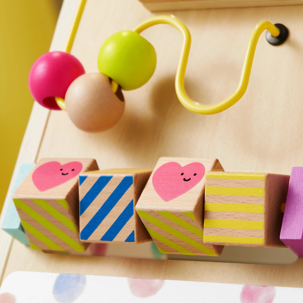 Tiny Land® Premium Natural Wooden Activity Walker - Tiny Land INC