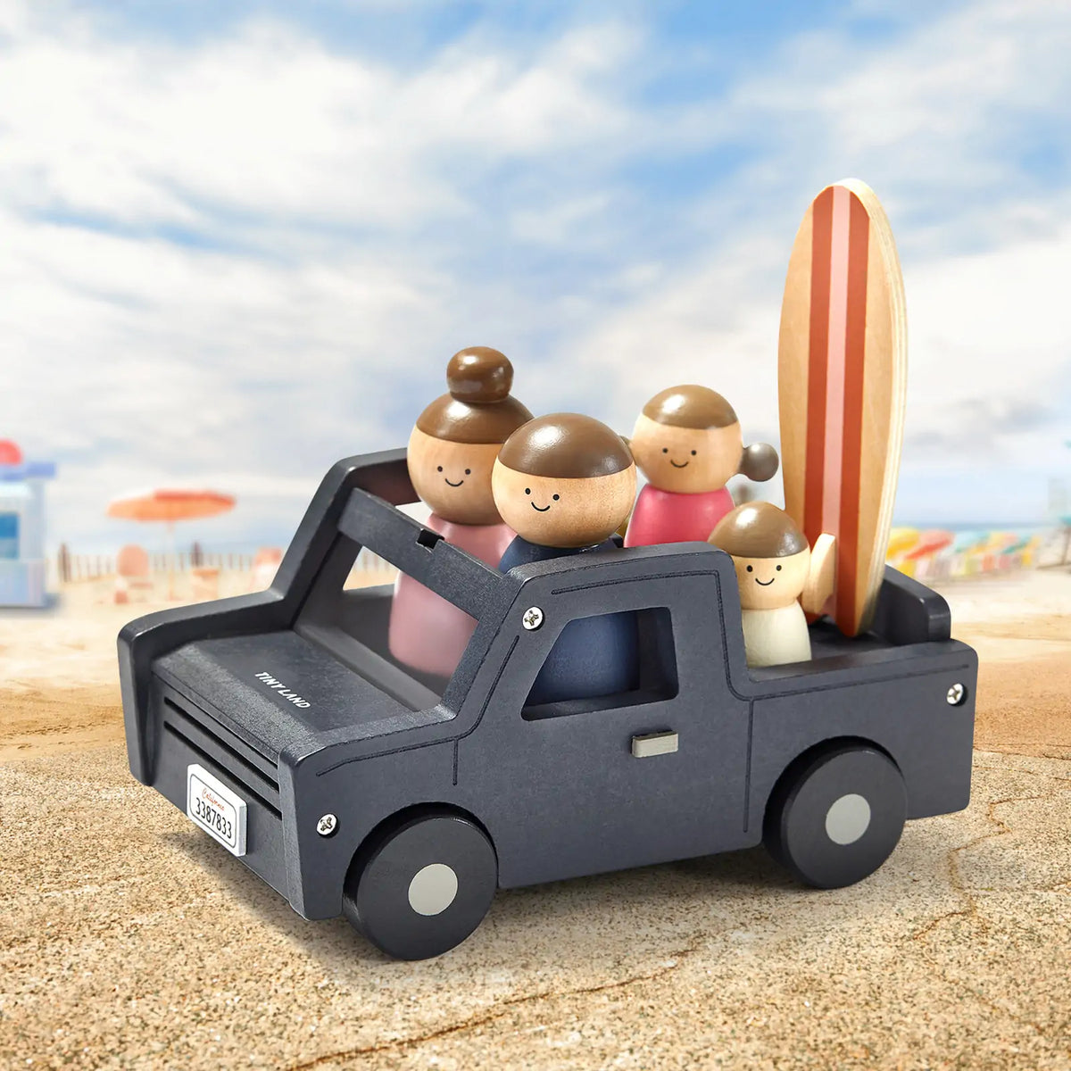Tiny Land® Wooden Dollhouse - Garage - Tiny Land INC