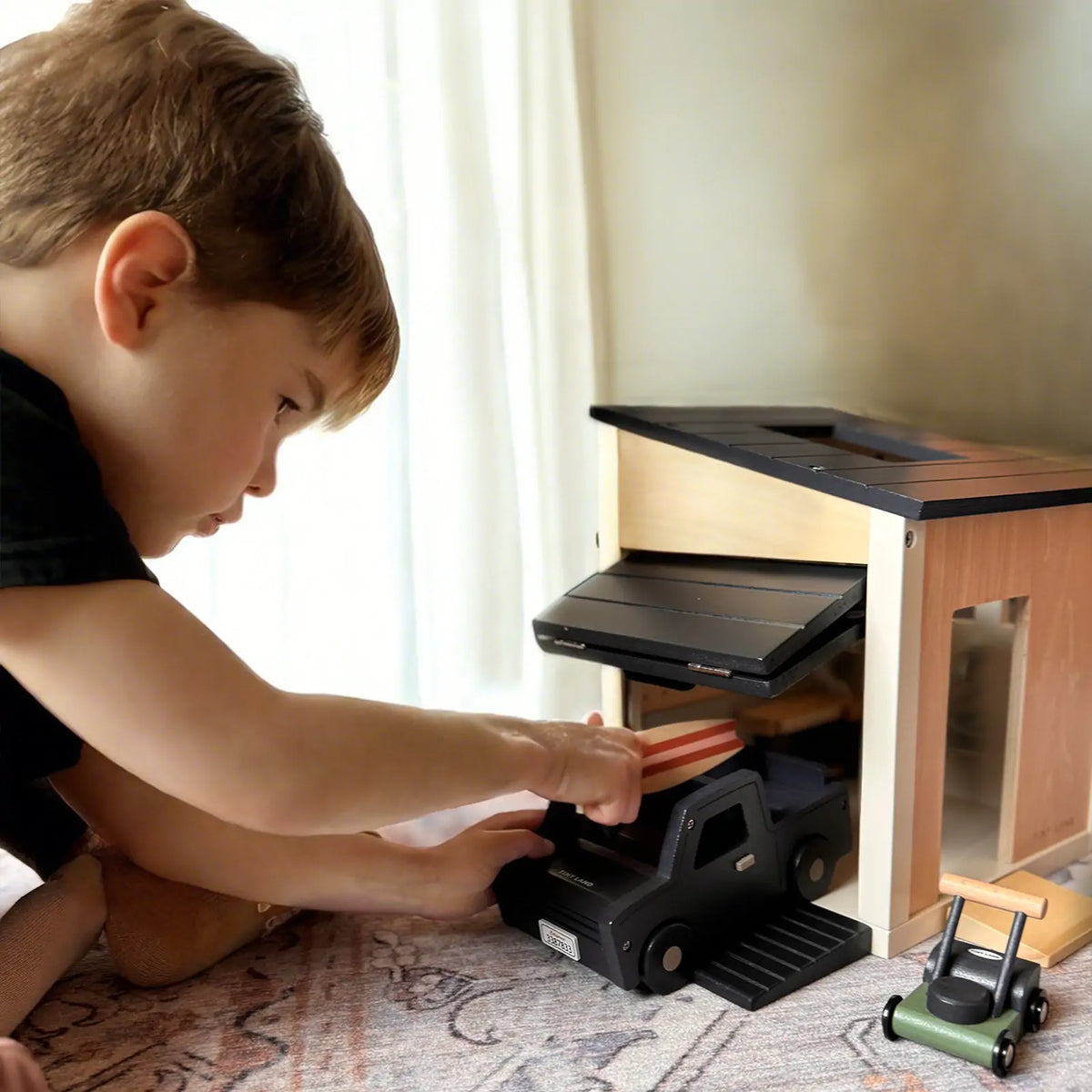 Tiny Land® Wooden Dollhouse - Garage - Tiny Land INC