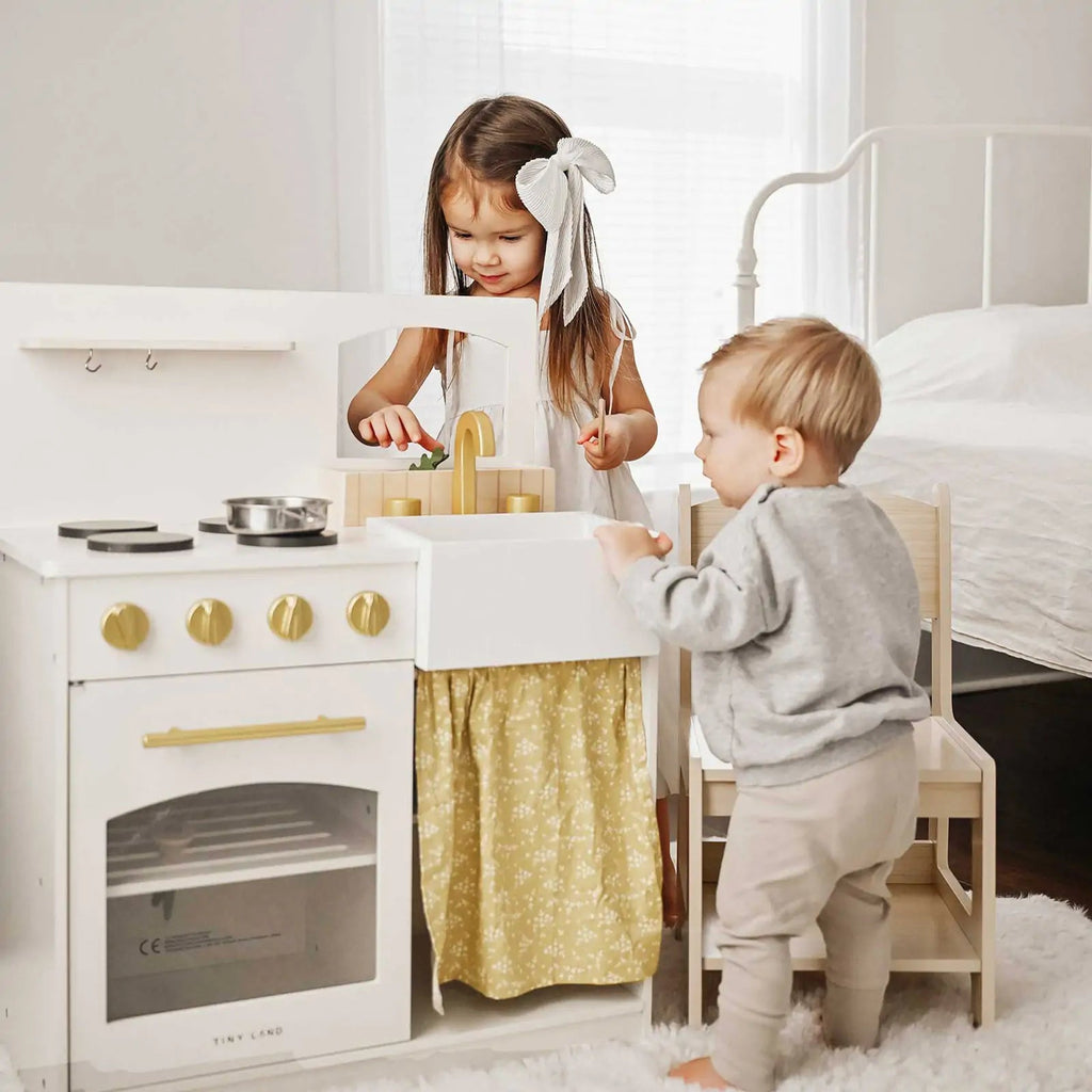 Tiny Land® Honey Kitchenette - Little Chef's First Kitchen - Tiny Land INC