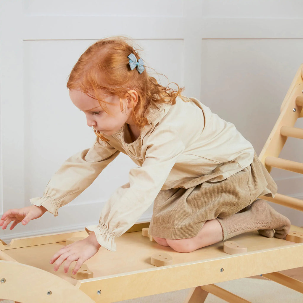 Tiny Land® 7 - in - 1 Montessori Climbing Set with Play Pad - Tiny Land INC