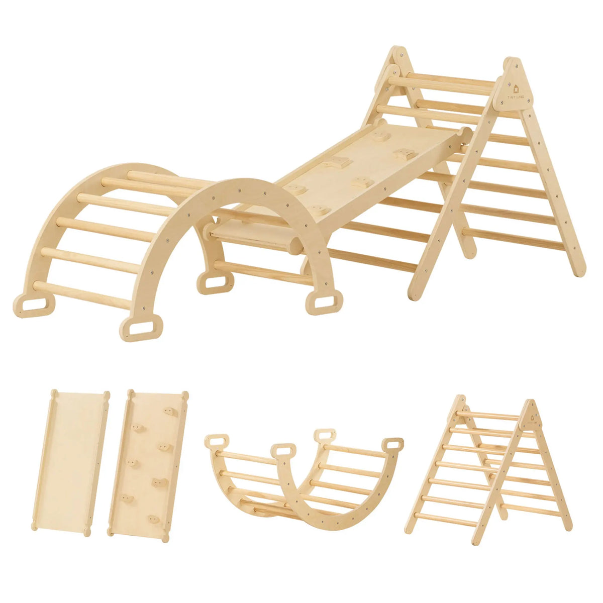 Tiny Land® 7 - in - 1 Montessori Climbing Set - Tiny Land INC