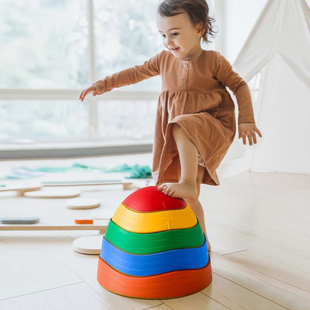 Tiny Land® Stepping Stones - Rainbow Color - Tiny Land INC