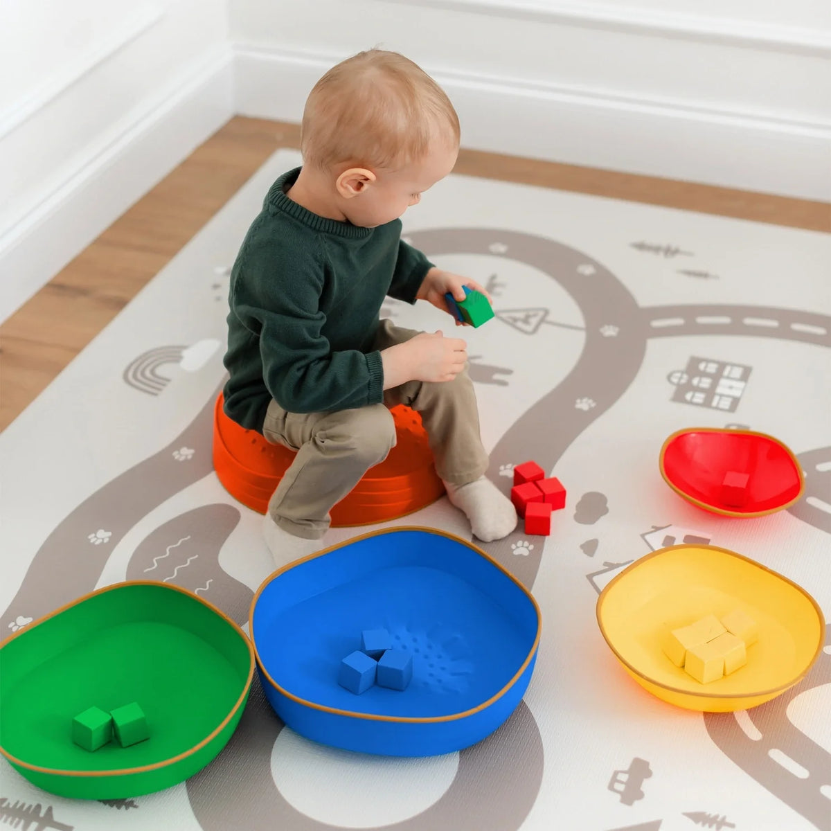 Tiny Land® Stepping Stones - Rainbow Color - Tiny Land INC