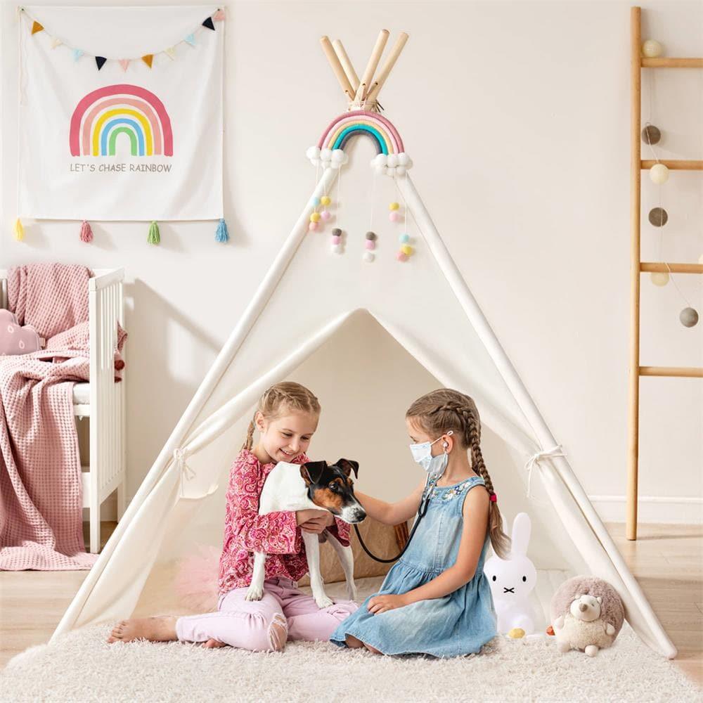 Tiny Land® Teepee for Kids with Mat - Tiny Land INC