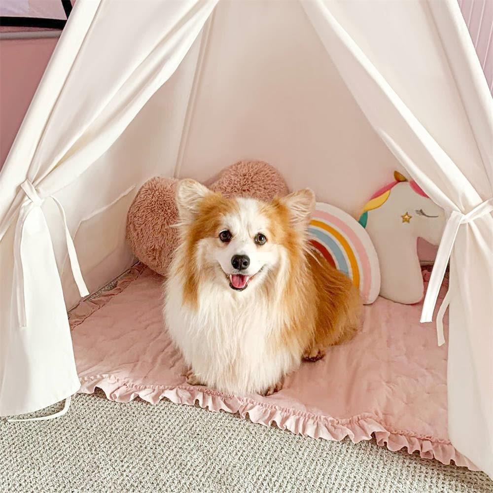Tiny Land® Teepee for Kids with Mat - Tiny Land INC