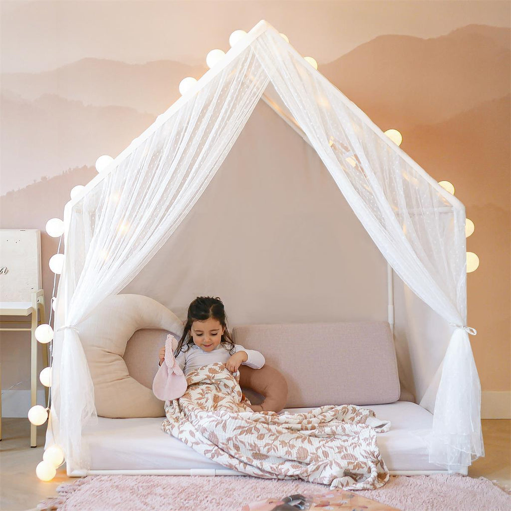 Tiny Land® Large Space Play House with Star Lights - Tiny Land INC