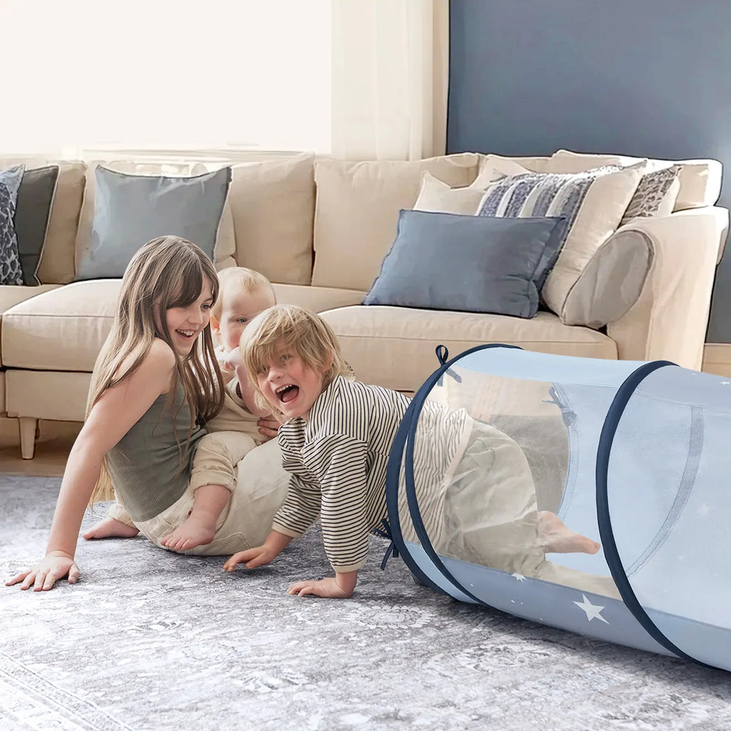Tiny Land® Adventure Play Tunnel - Blue - Tiny Land INC