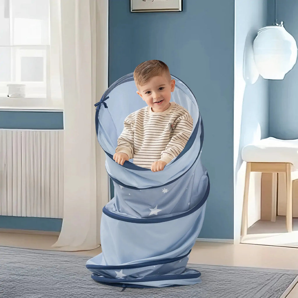 Tiny Land® Adventure Play Tunnel - Blue - Tiny Land INC