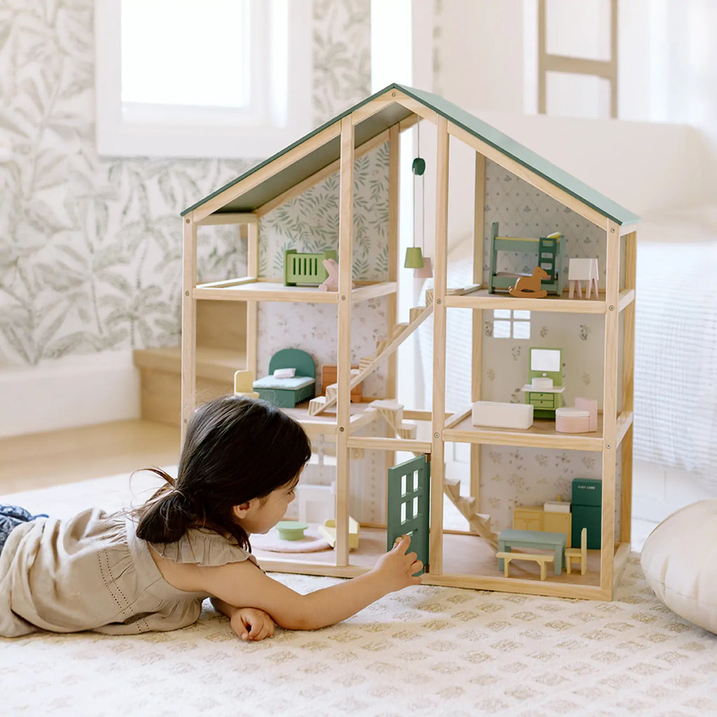 Tiny Land® Sweetwood Evergreen Dollhouse - Tiny Land INC