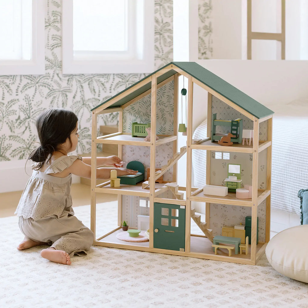 Tiny Land® Sweetwood Evergreen Dollhouse - Tiny Land INC