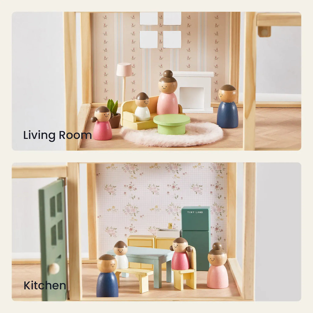 Tiny Land® Sweetwood Evergreen Dollhouse - Tiny Land INC