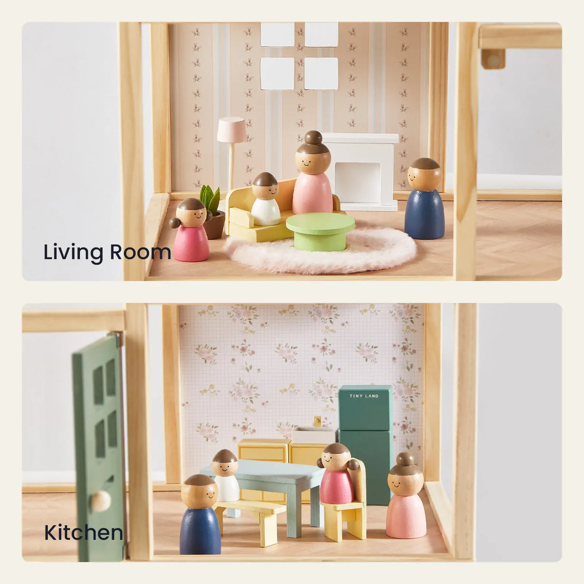 Tiny Land® Sweetwood Evergreen Dollhouse - Tiny Land INC