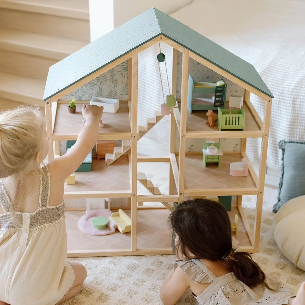 Tiny Land® Sweetwood Evergreen Dollhouse - Tiny Land INC