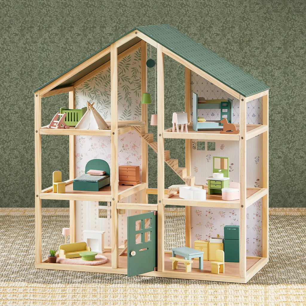 Tiny Land® Sweetwood Evergreen Dollhouse - Tiny Land INC