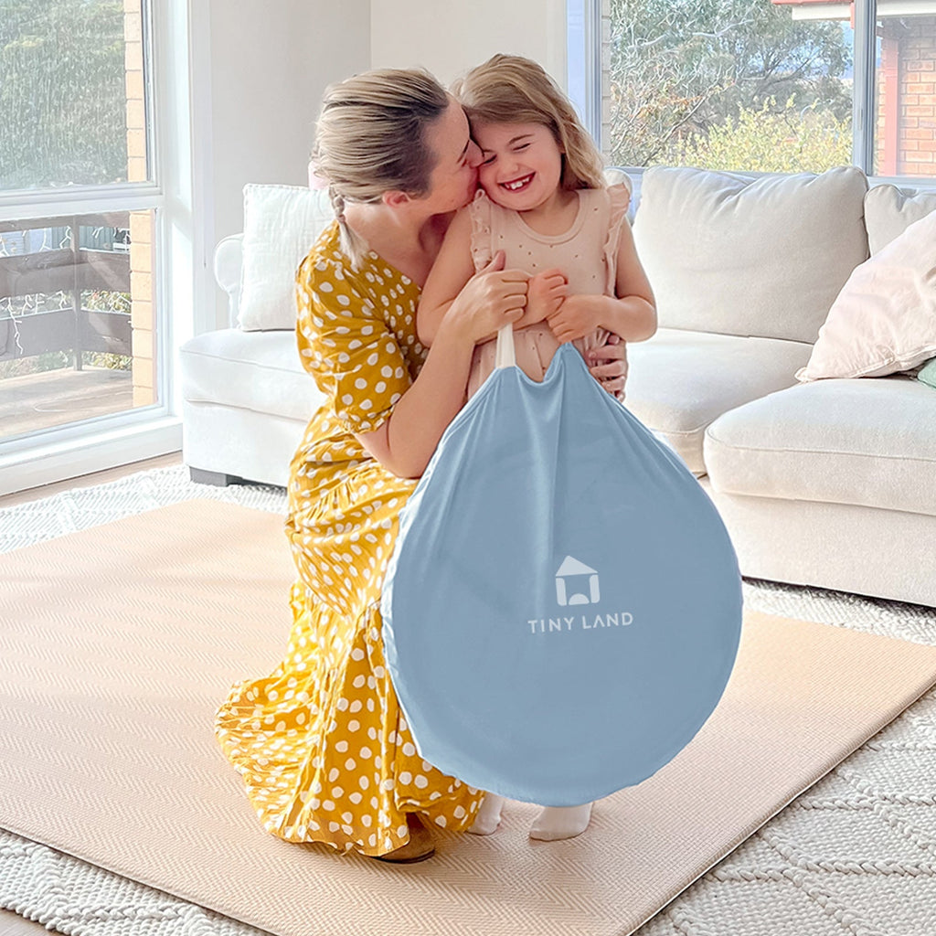 Tiny Land® Starry Blue Play Tent - Tiny Land INC