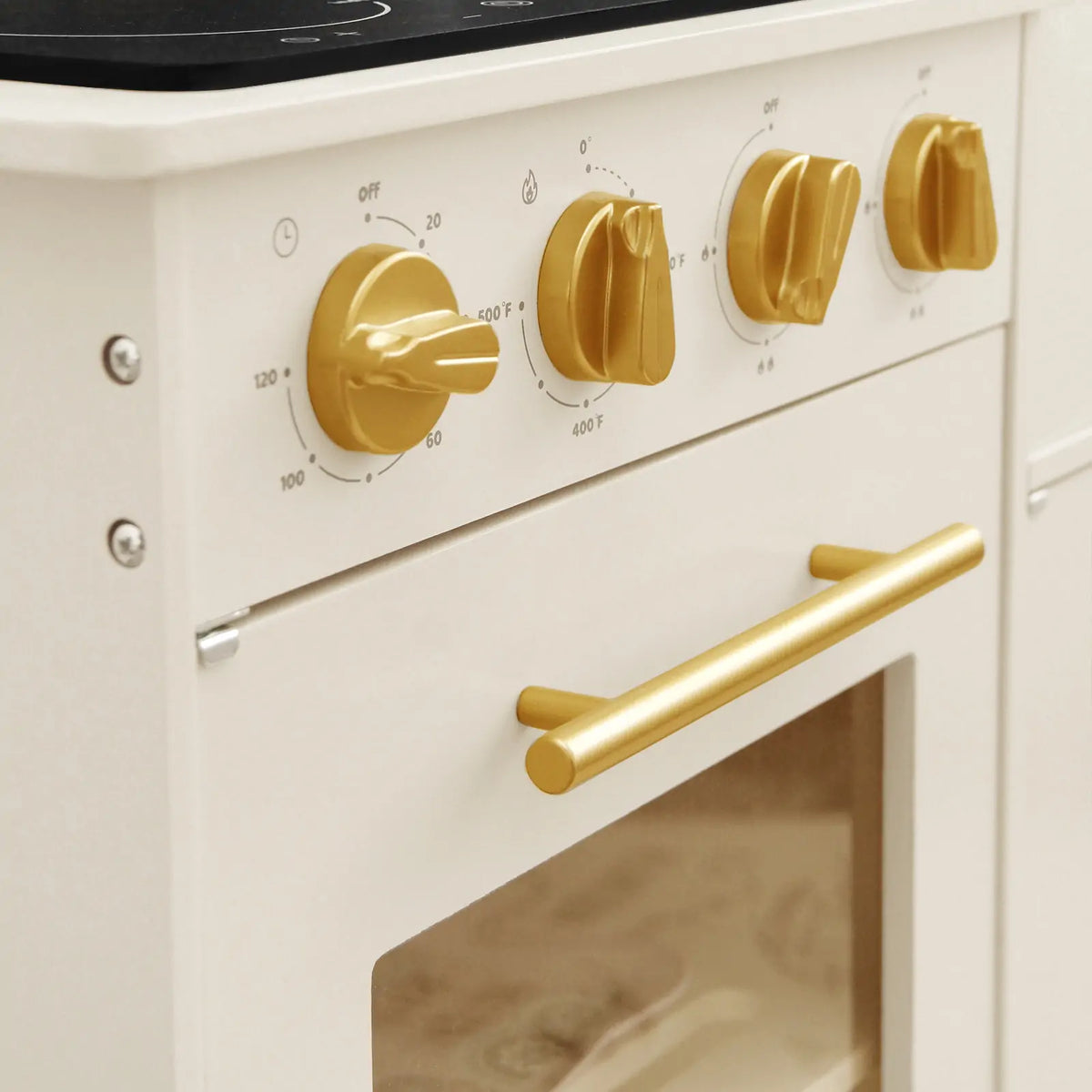 Tiny Land® Iconic Play Kitchen - Cream - Tiny Land INC